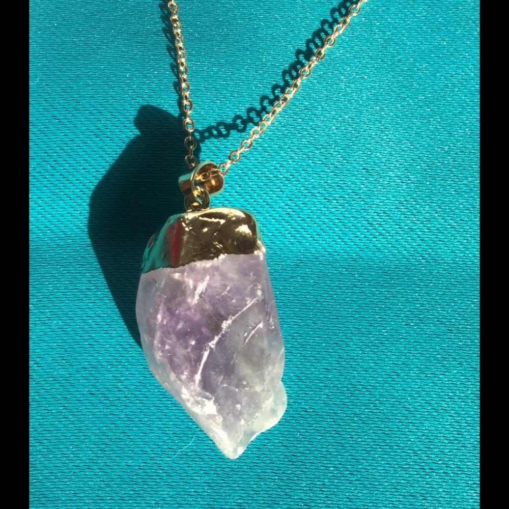 Amethyst necklace
